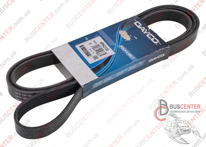 Фотографія запчастини Ремінь струмковий 6 PK 2120 ( з AC)