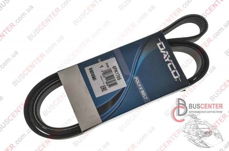 Фотография запчасти Ремень ручейковый 6 PK 1705